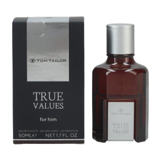 Tom Tailor True Values for Him Eau de Toilette 50 ml