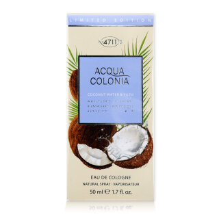 4711 Acqua Colonia Coconut Water & Yuzu Eau de Cologne 50 ml